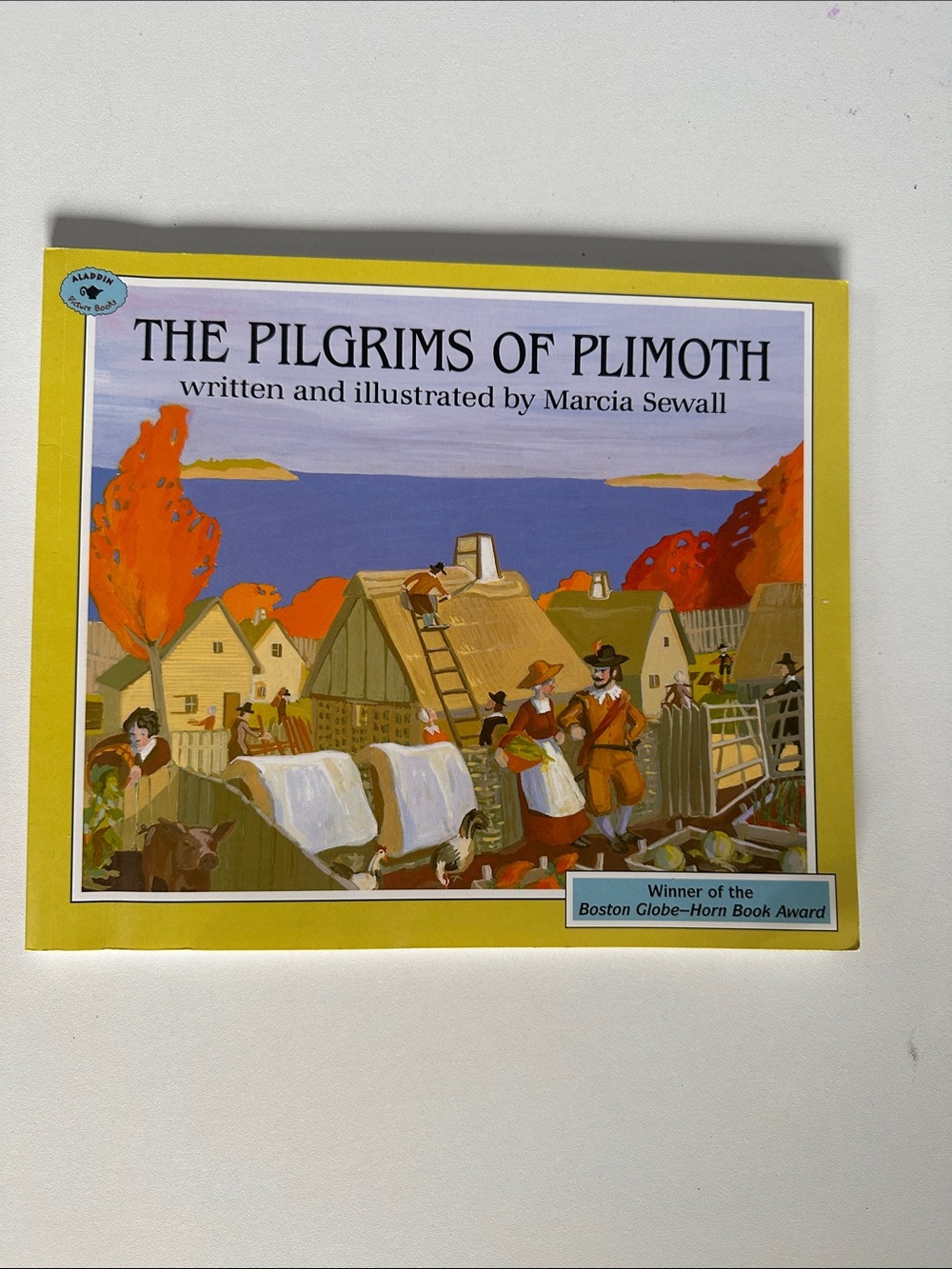 Yellow Pilgrims of Plimoth Wall Art by